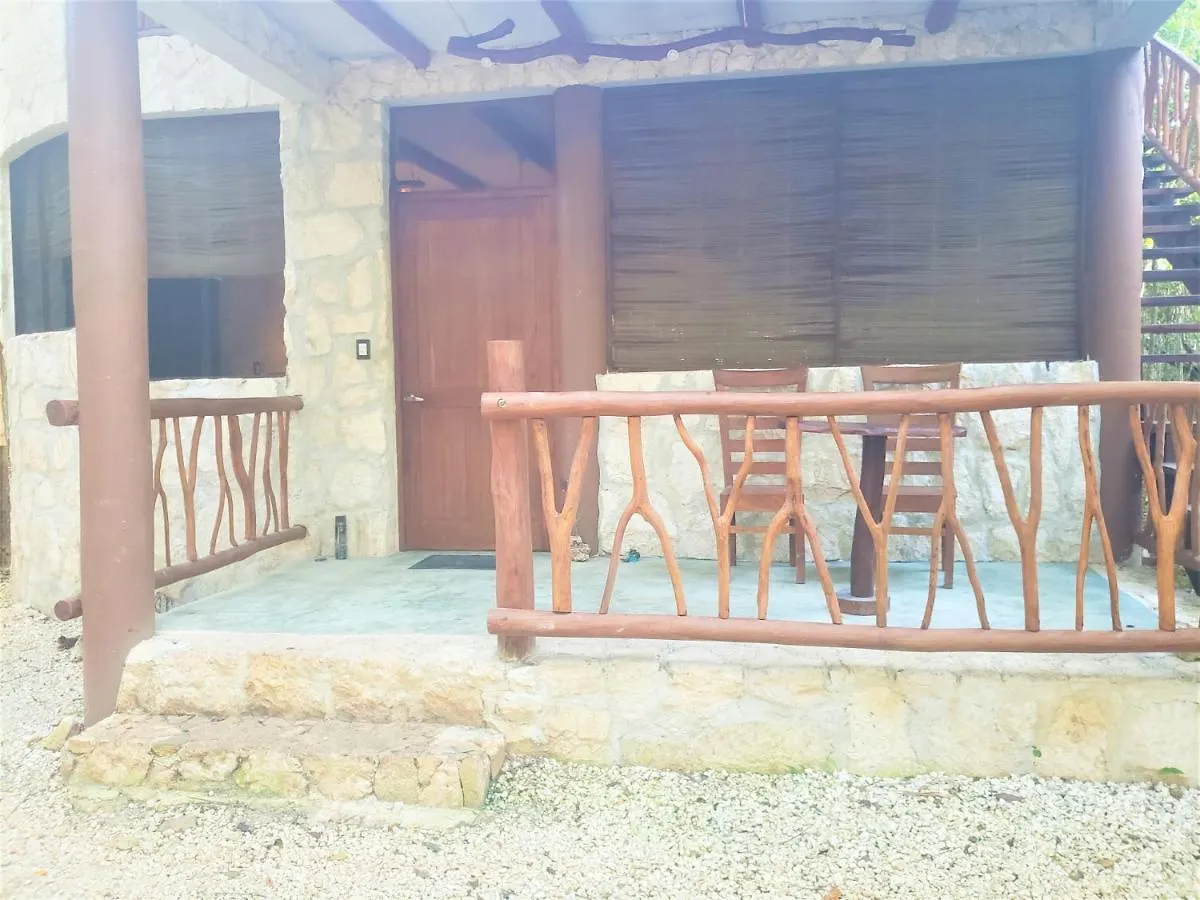 Aldea Maya-Ha Cabañas con cenotes Puerto Morelos