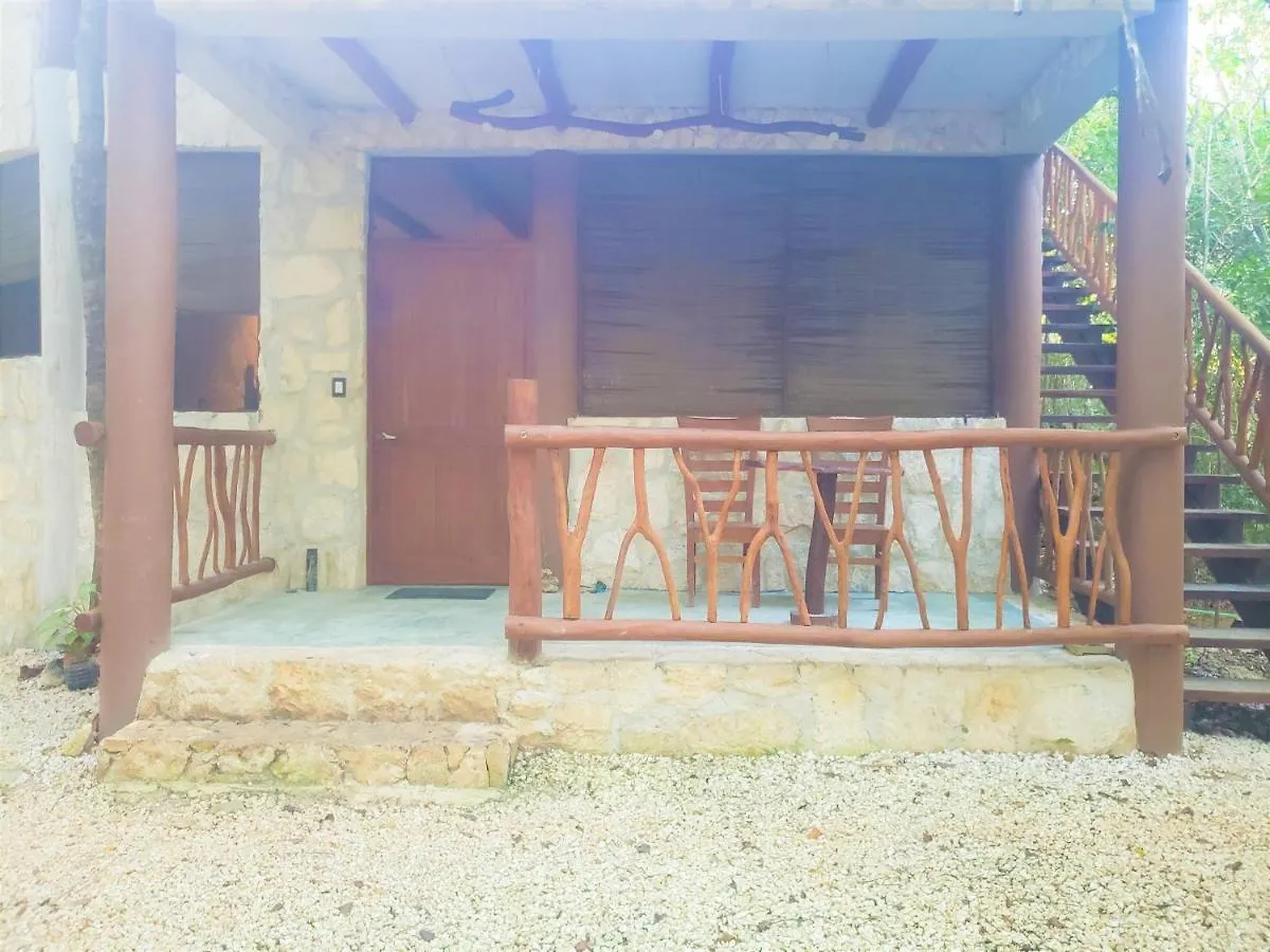 Campsite Aldea Maya-Ha Cabanas Con Cenotes Puerto Morelos