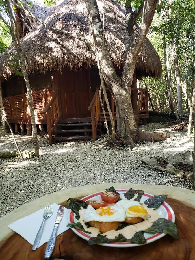 Aldea Maya-Ha Cabanas Con Cenotes Puerto Morelos