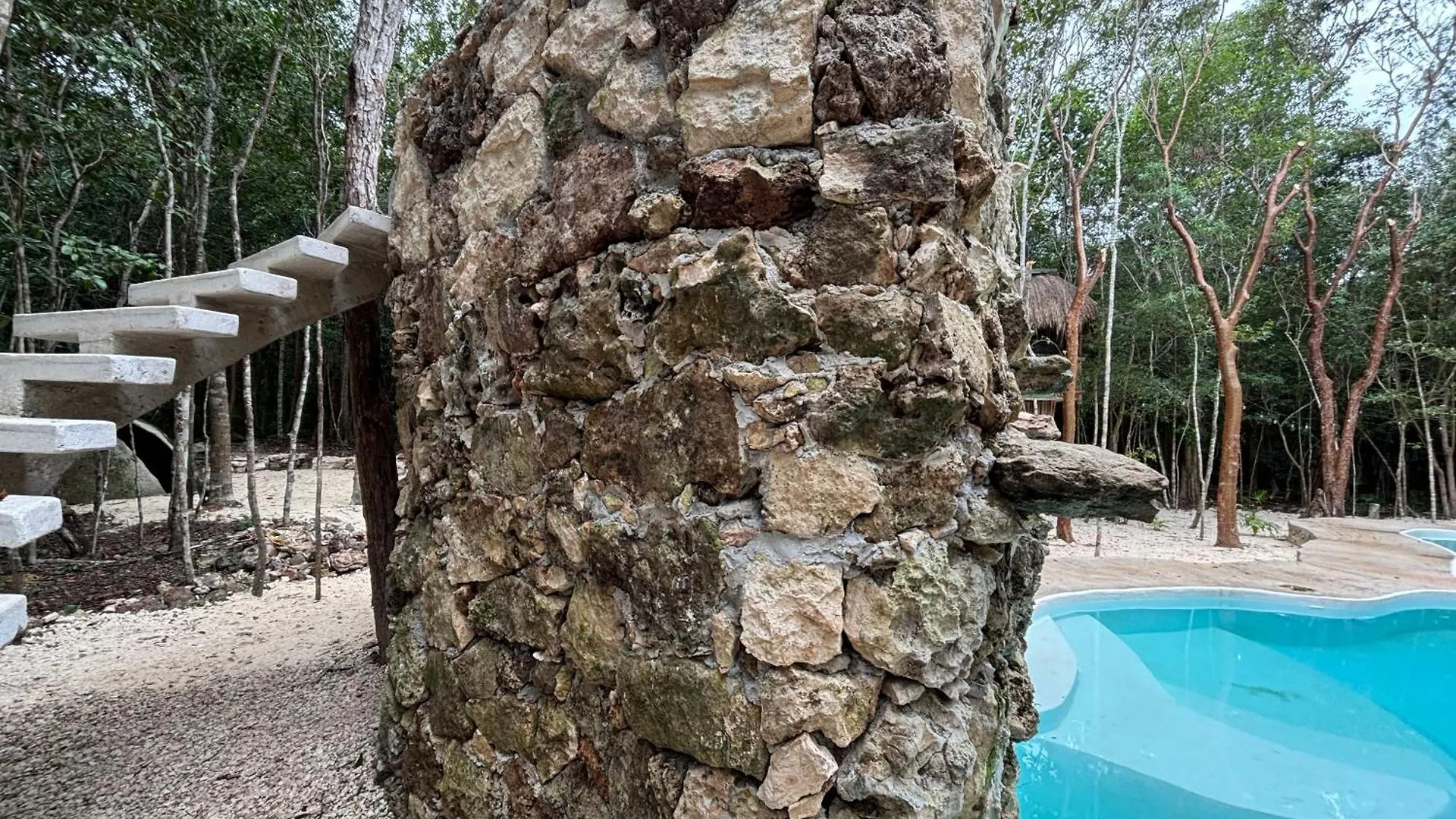 Aldea Maya-Ha Cabanas Con Cenotes Puerto Morelos Campsite